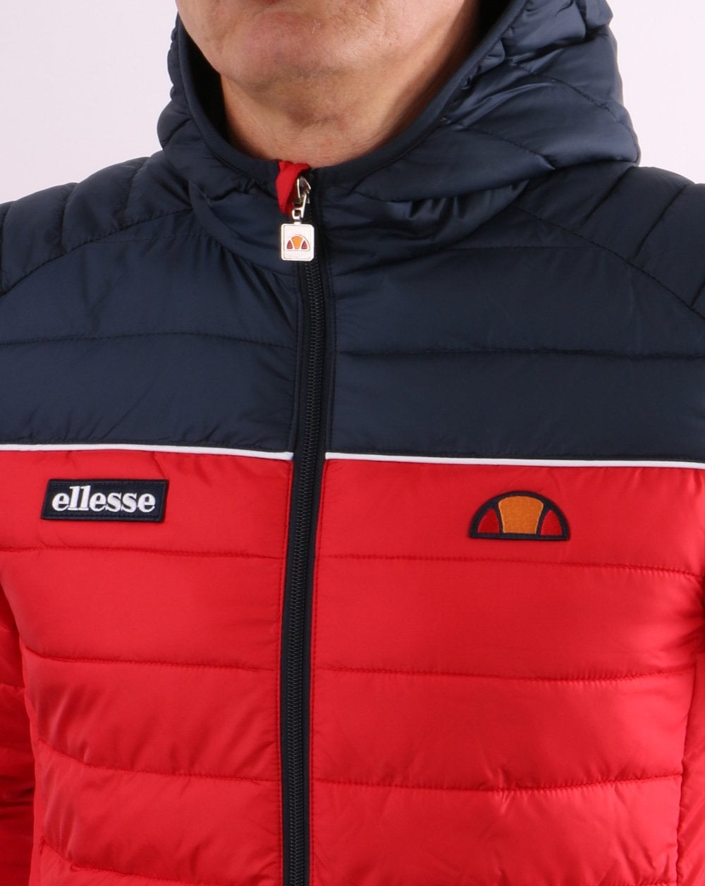 Ellesse Lombardy Jacket Red/Navy