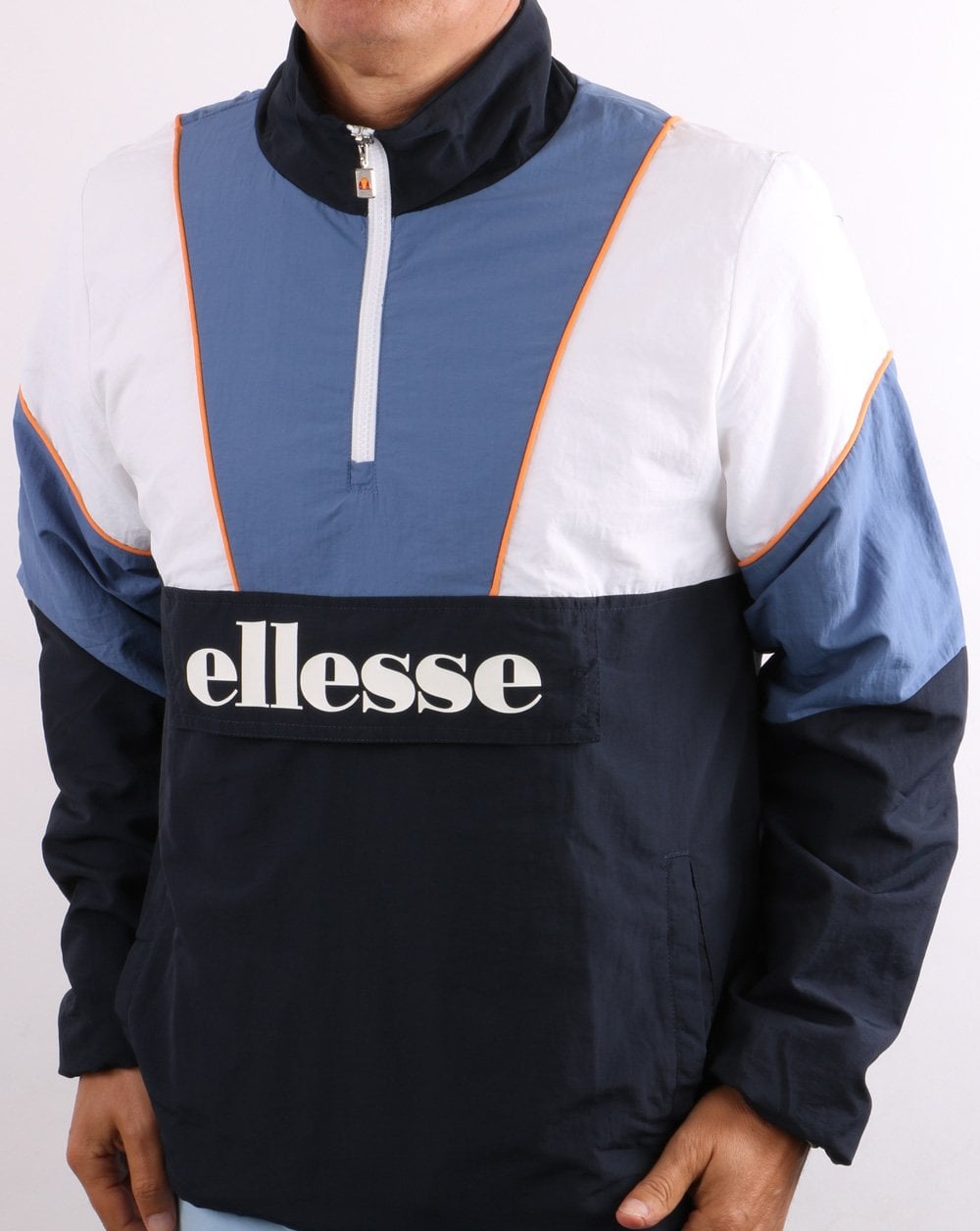 Ellesse Sapor Overhead Jacket Navy