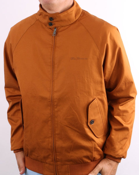 Ben Sherman Harrington Jacket Bronze