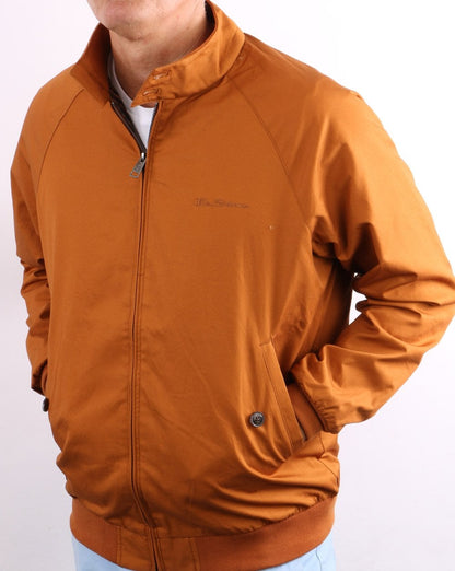 Ben Sherman Harrington Jacket Bronze