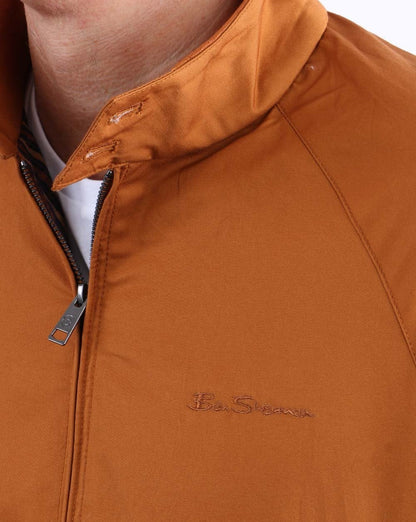 Ben Sherman Harrington Jacket Bronze