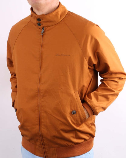 Ben Sherman Harrington Jacket Bronze