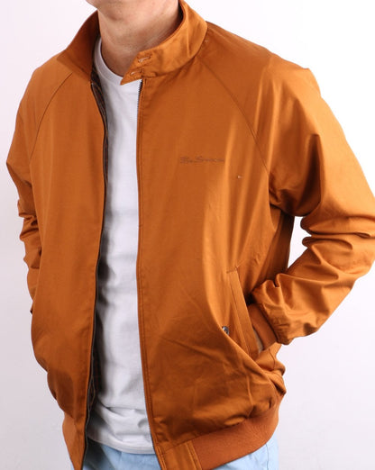 Ben Sherman Harrington Jacket Bronze