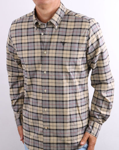 Barbour Helmside Tailored Shirt Dress Tartan