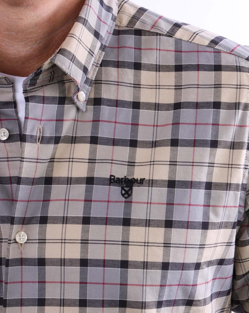 Barbour Helmside Tailored Shirt Dress Tartan