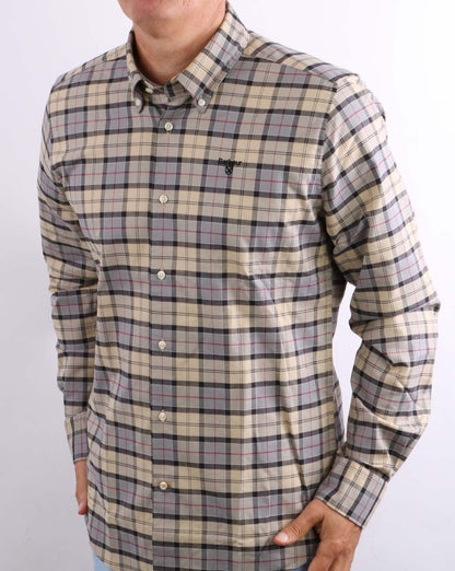Barbour Helmside Tailored Shirt Dress Tartan