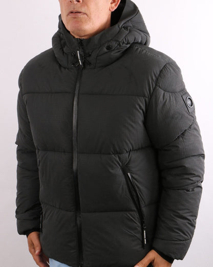 Marshall Artist Reflective Ripstop Bubble Jacket Black
