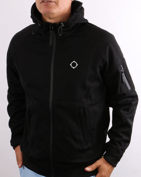 MA.STRUM Tech Fleece Full Zip Hoody Jet Black