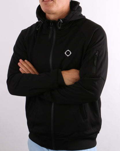 MA.STRUM Tech Fleece Full Zip Hoody Jet Black
