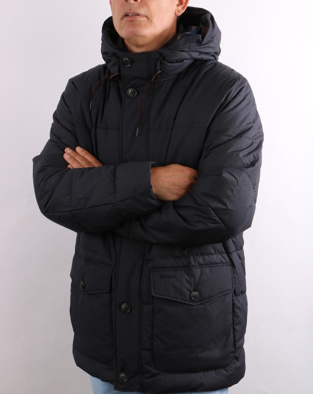 Barbour Mobury Quilt Jacket Navy