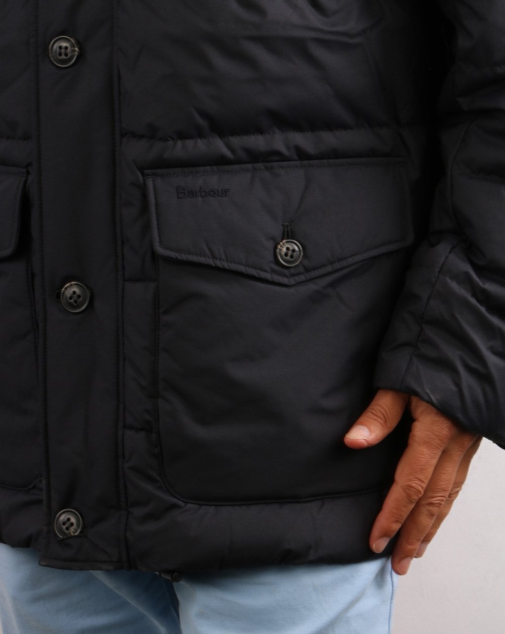 Barbour Mobury Quilt Jacket Navy