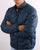 Replay Quilted Jacket Petrol Blue