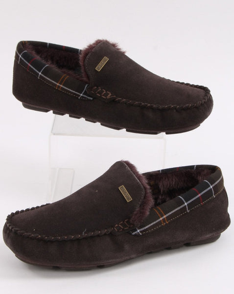 Barbour Monty Slipper Brown