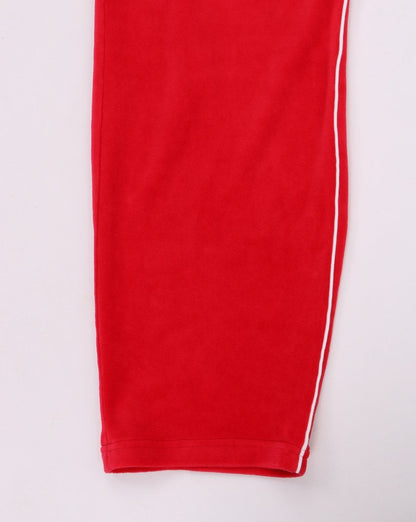 Fila Vintage Terrinda Velour Track Pants Red