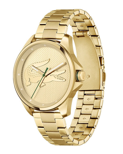Lacoste Le Croc Watch Gold