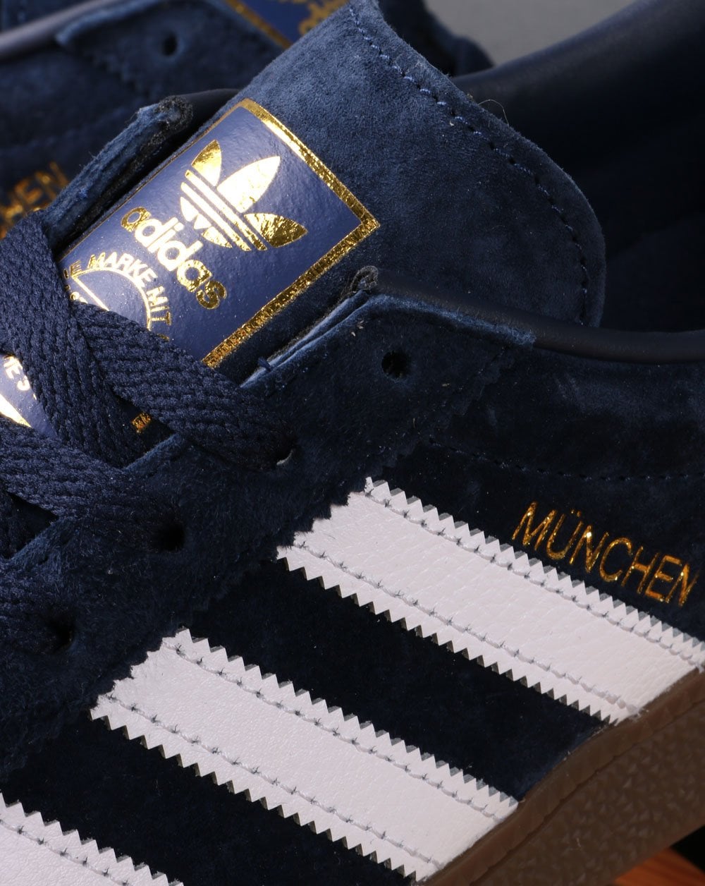Adidas Munchen Trainers Premium Navy/white