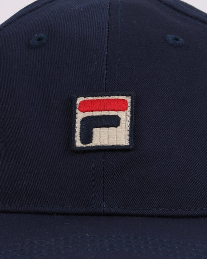 Fila Vintage Faite 6 Panel Cap Navy