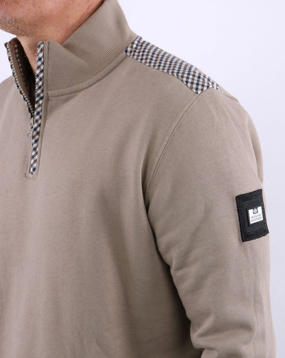 Weekend Offender 1/4 Zip Beige