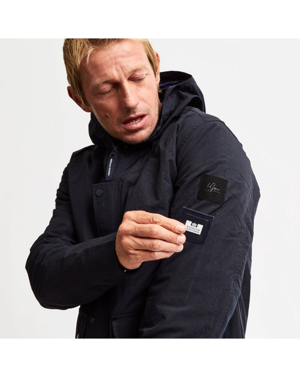 Weekend Offender Leo Gregory Jacket Navy