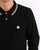 Pretty Green Barton Long Sleeve Polo Black