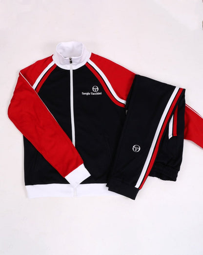 Sergio Tacchini Ghibli Full Tracksuit Navy/Red/White