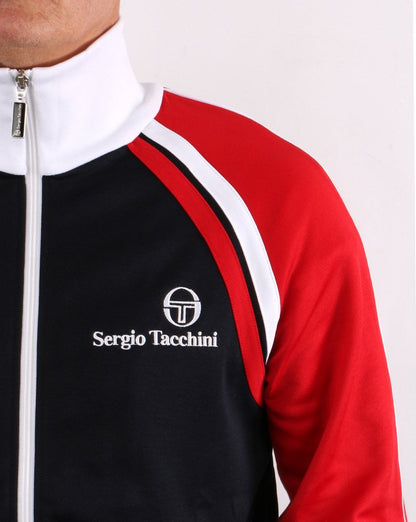 Sergio Tacchini Ghibli Full Tracksuit Navy/Red/White