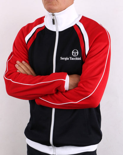 Sergio Tacchini Ghibli Full Tracksuit Navy/Red/White