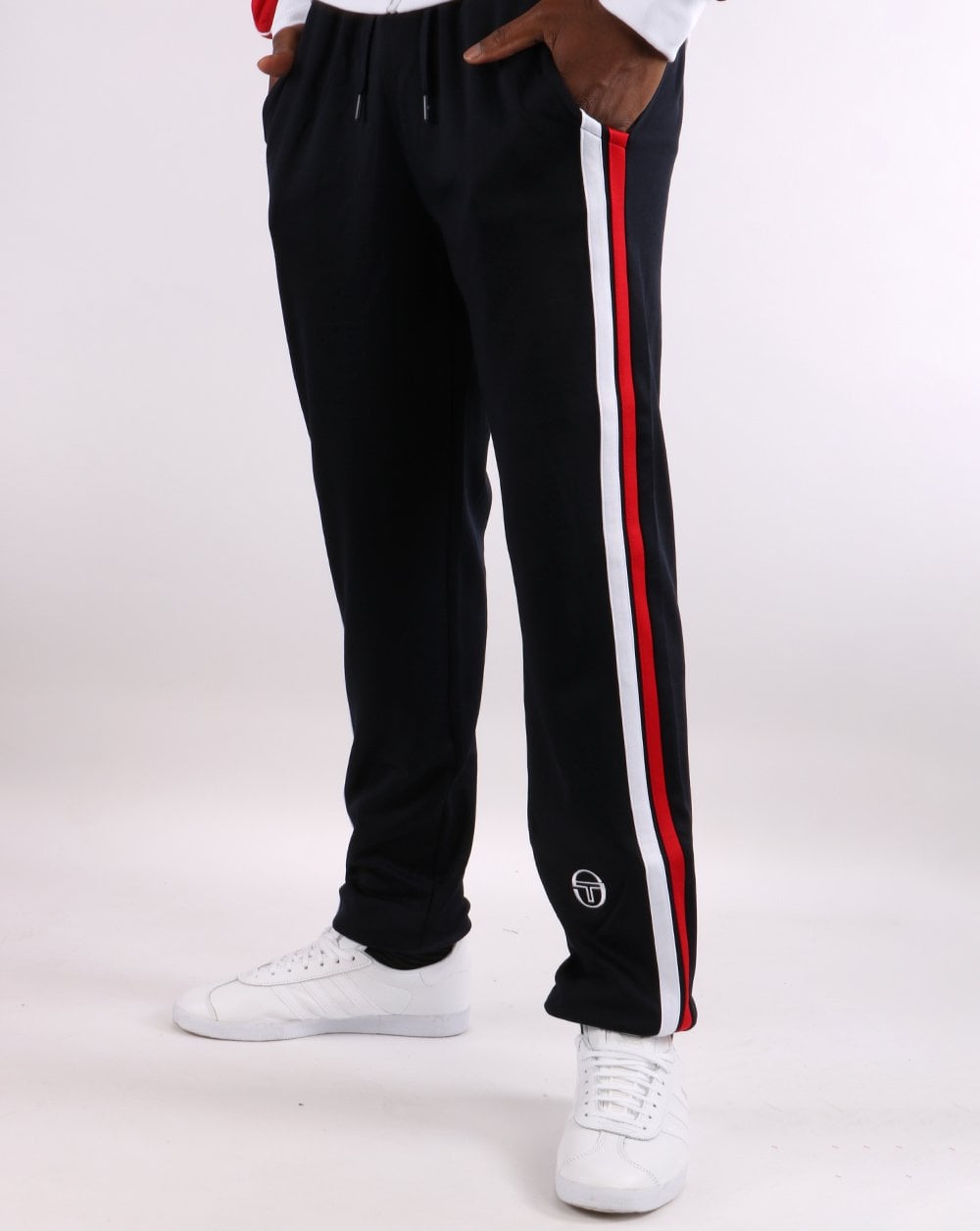 Sergio Tacchini Ghibli Full Tracksuit Navy/Red/White