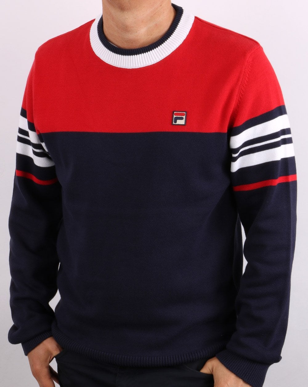 Fila Vintage Everly Jumper Navy/Red/White