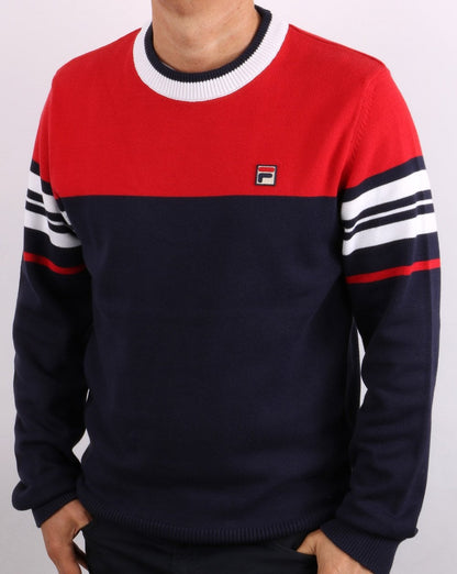 Fila Vintage Everly Jumper Navy/Red/White