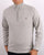 Gant Lambswool Half Zip Light Grey Melange