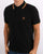 Trojan Tipped Pique Polo Shirt Black