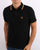 Trojan Tipped Pique Polo Shirt Black