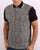Trojan Checked Polo Shirt Black/Yellow