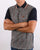 Trojan Checked Polo Shirt Navy