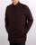 Gabicci Vintage Reversible Short Mac in Black/Port