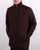 Gabicci Vintage Reversible Short Mac in Black/Port