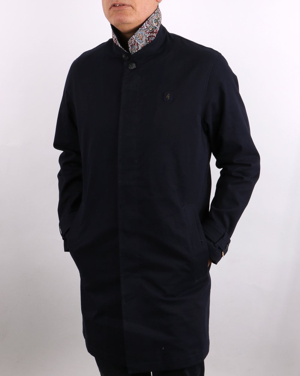 Gabicci Vintage Houghton Mac Navy