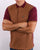 Trojan Argyle Panel Polo Shirt Port
