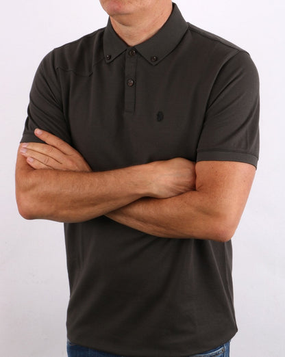 Luke Polo Shirt Seal Grey