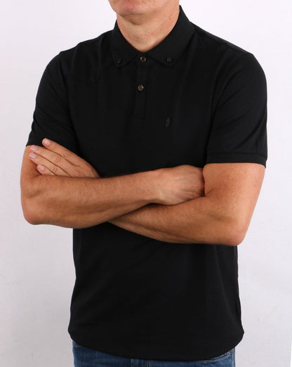 Luke New Bil Polo Shirt Black