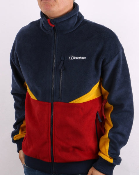 Berghaus Retrorise Fleece Jacket Dusk/Red