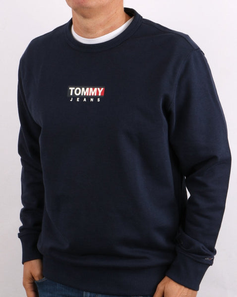 Tommy Jeans Graphic Sweatshirt Navy