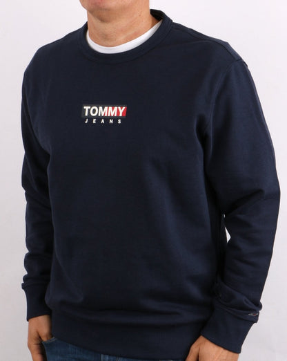 Tommy Jeans Graphic Sweatshirt Navy
