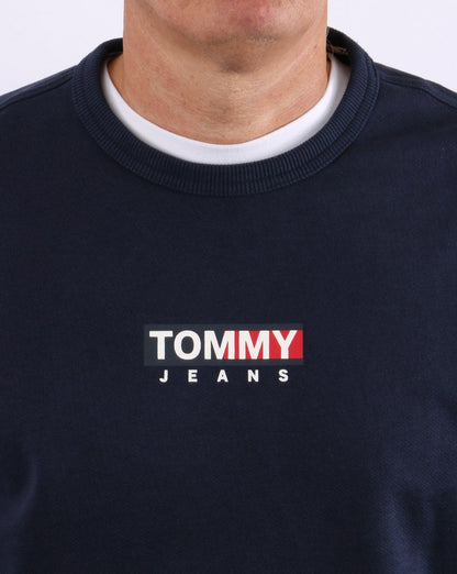 Tommy Jeans Graphic Sweatshirt Navy