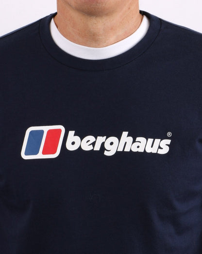Berghaus Logo Long Sleeve T-shirt Navy