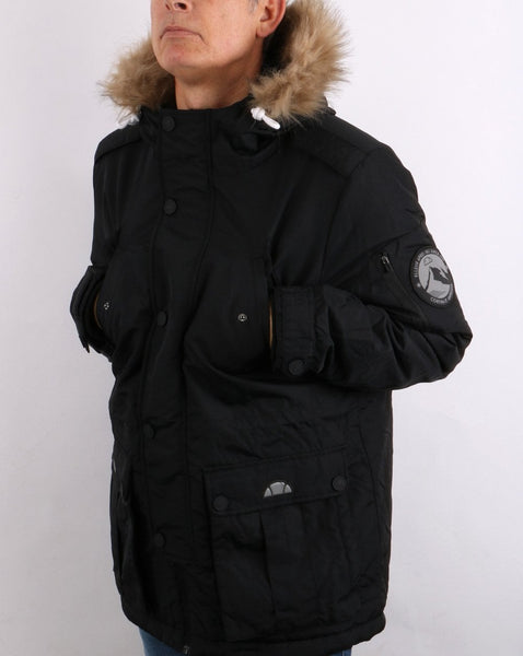 Ellesse Polter Parka Black