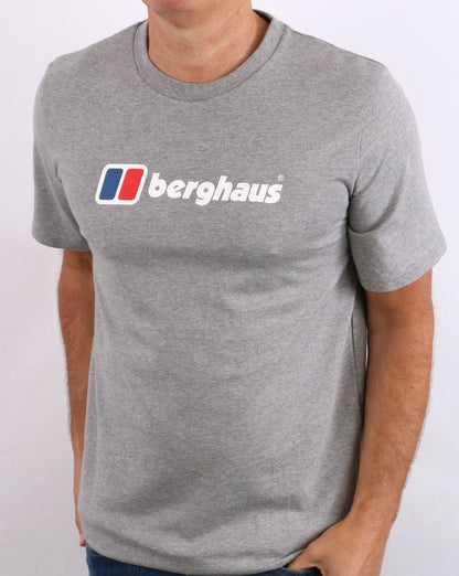 Berghaus Logo T-shirt Grey Marl