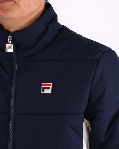 Fila Vintage Watson Puffer Jacket Navy/Cream