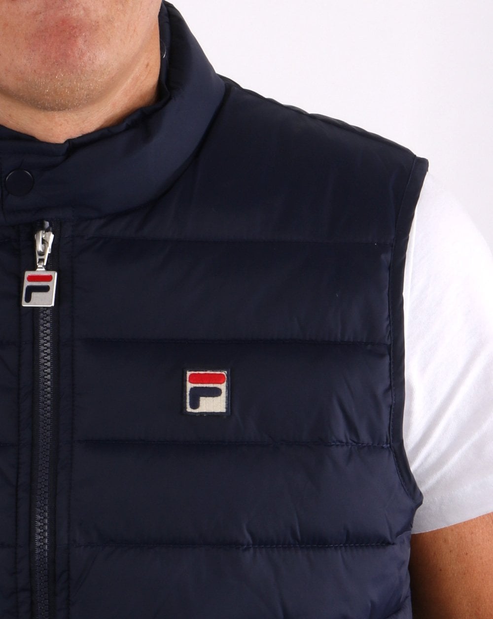 Fila Vintage Emilio Gilet Navy